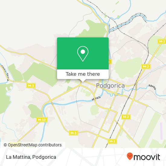 La Mattina map