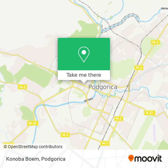 Konoba Boem map