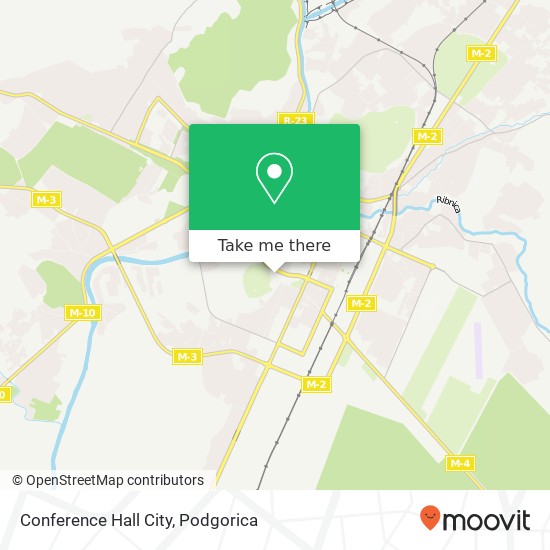 Conference Hall City map