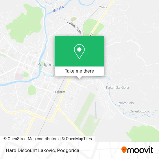 Hard Discount Laković map