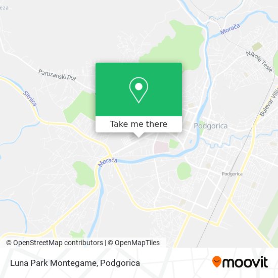 Luna Park Montegame map