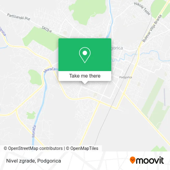 Nivel zgrade map