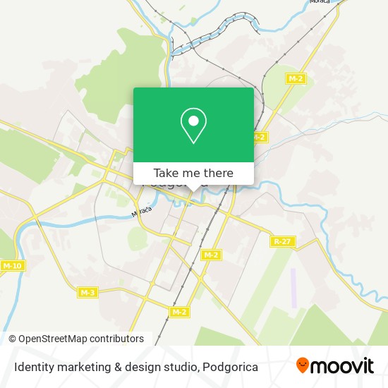 Identity marketing & design studio map