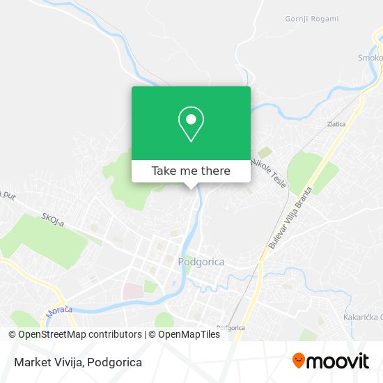 Market Vivija map