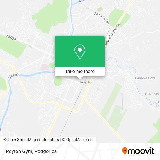 Peyton Gym map