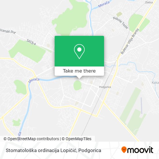 Karta Stomatološka ordinacija Lopičić