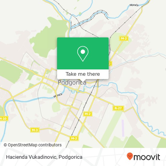 Karta Hacienda Vukadinovic