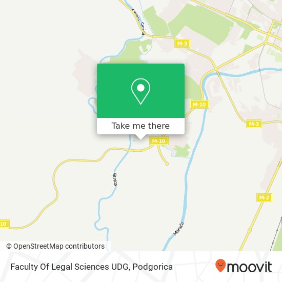 Faculty Of Legal Sciences UDG map