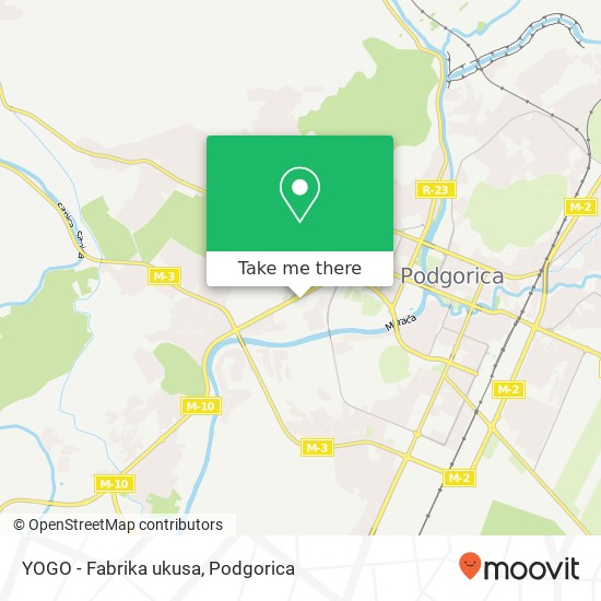 YOGO - Fabrika ukusa map