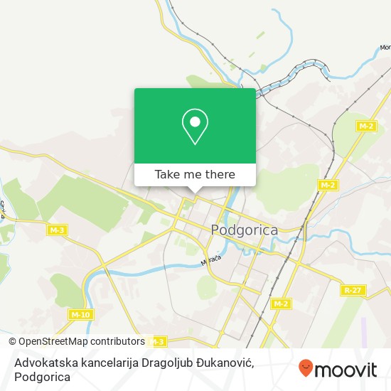 Advokatska kancelarija Dragoljub Đukanović map