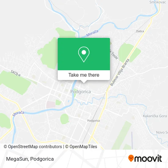 MegaSun map