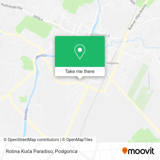 Robna Kuća Paradiso map