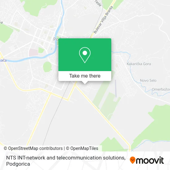 NTS INT-network and telecommunication solutions map