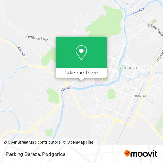 Parking Garaza map