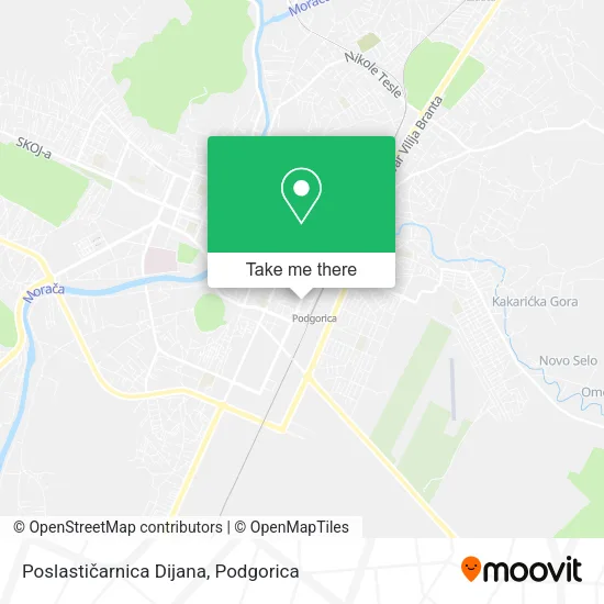 Poslastičarnica Dijana map