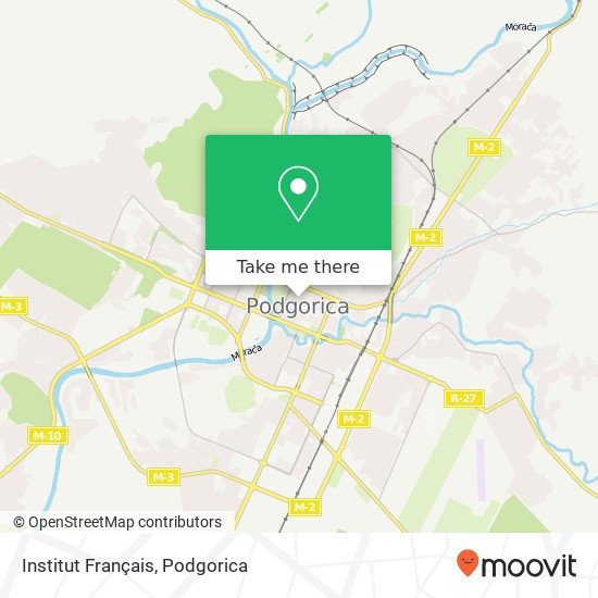 Institut Français map