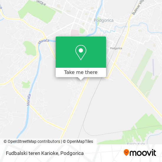 Fudbalski teren Karioke map