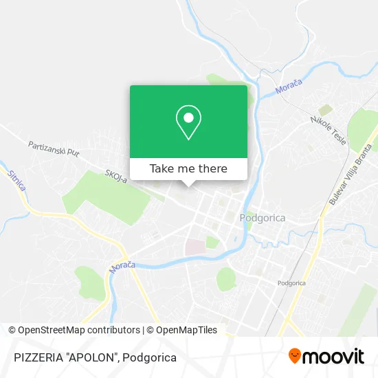 PIZZERIA "APOLON" map