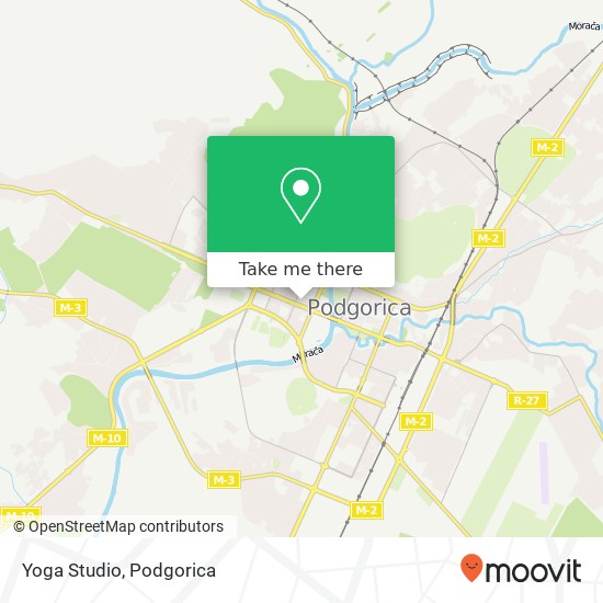 Yoga Studio map