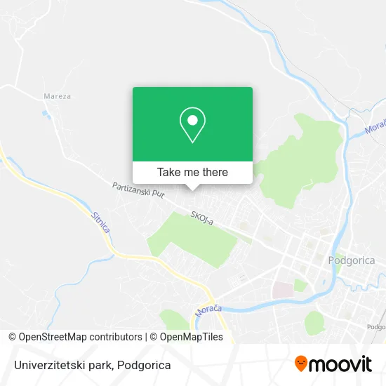 Karta Univerzitetski park