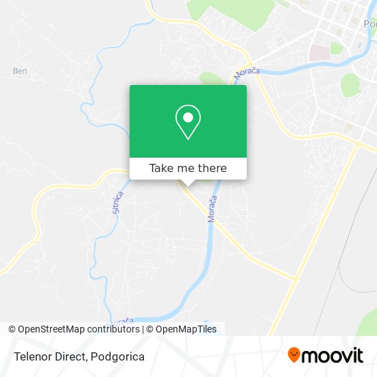 Telenor Direct map