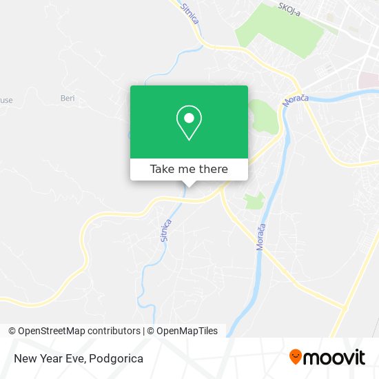 New Year Eve map