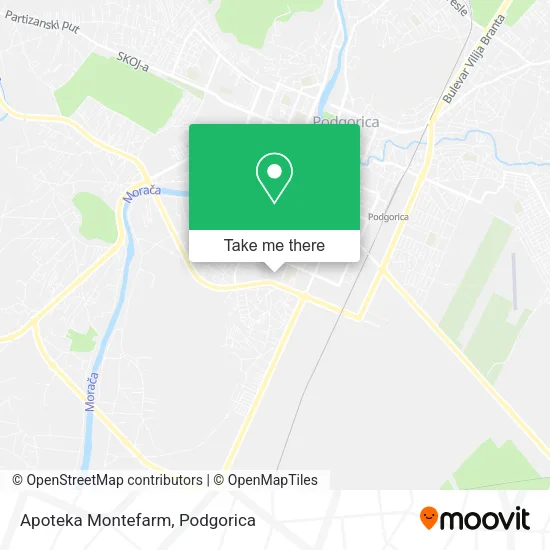 Apoteka Montefarm map