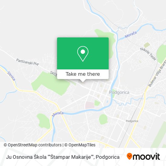 Ju Osnovna Škola ""Štampar Makarije"" map