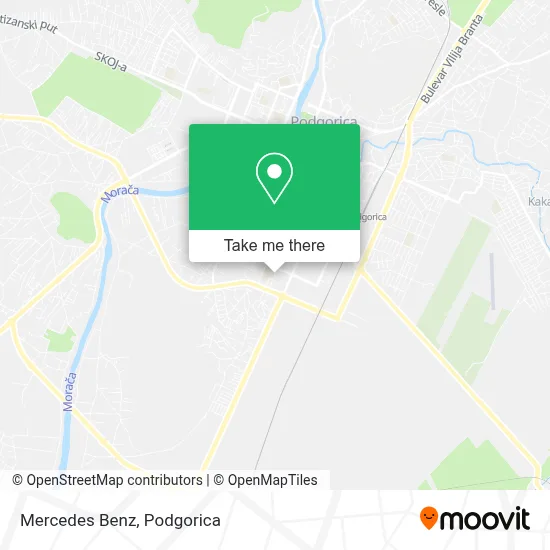 Mercedes Benz map