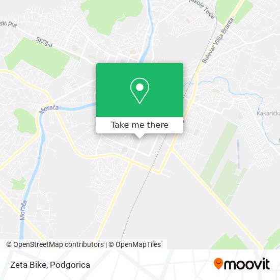 Zeta Bike map