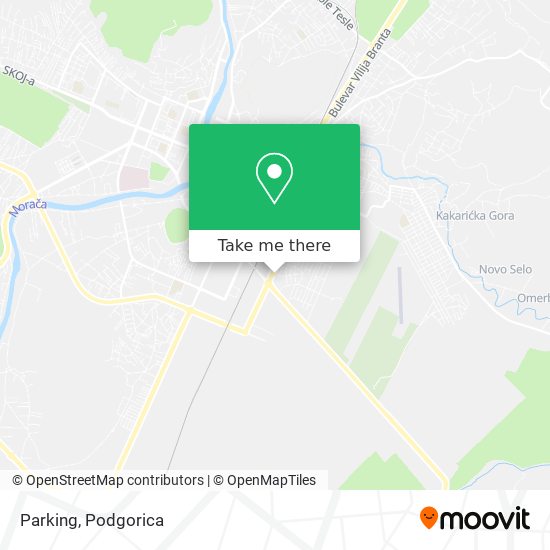 Parking map