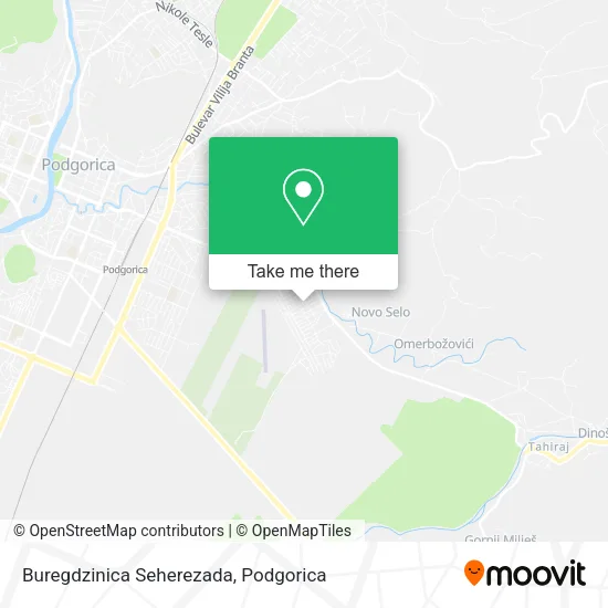 Buregdzinica Seherezada map