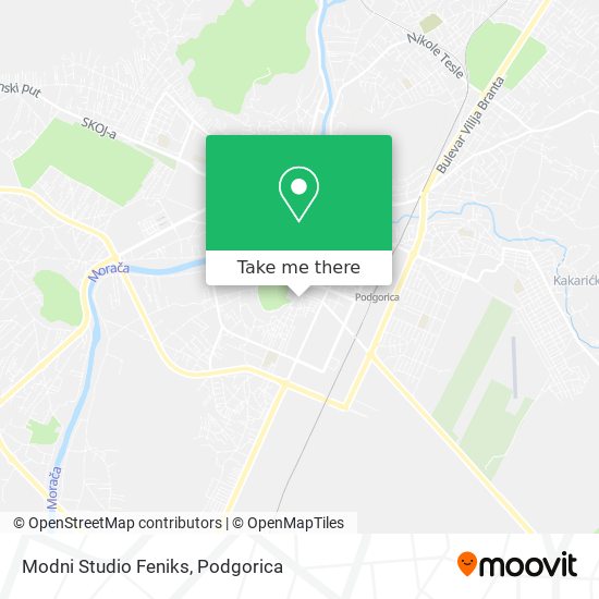 Modni Studio Feniks map