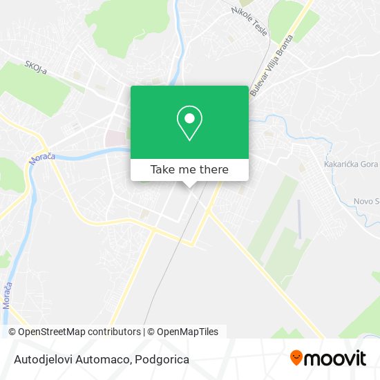 Autodjelovi Automaco map