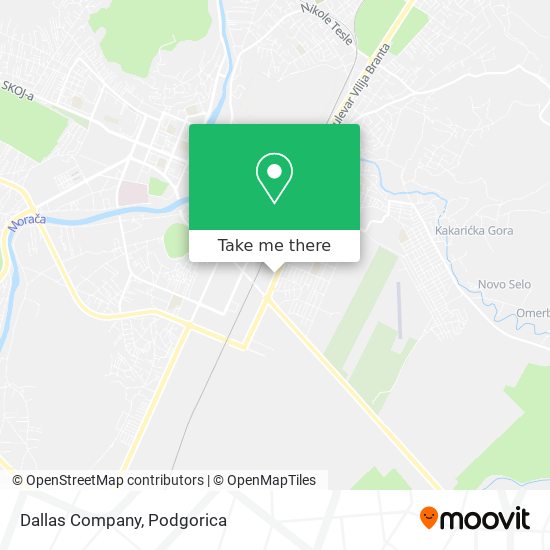Dallas Company map