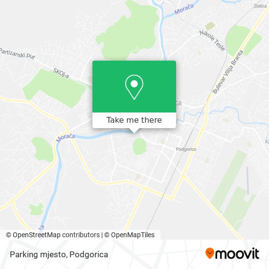 Parking mjesto map