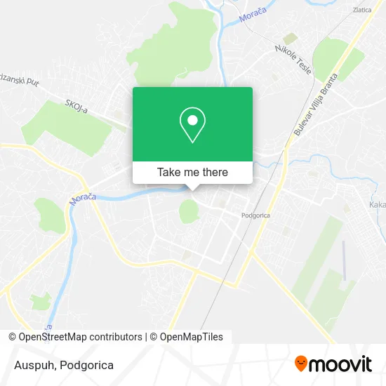 Auspuh map