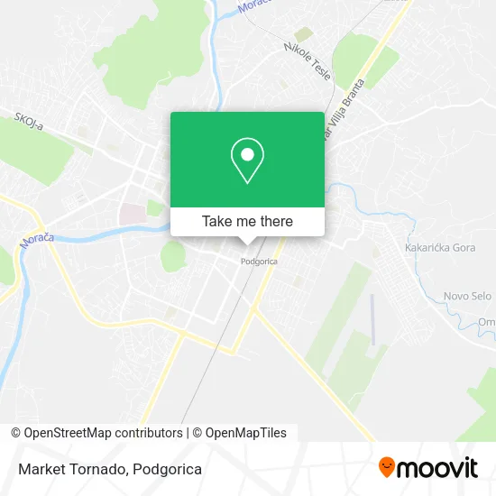 Market Tornado map