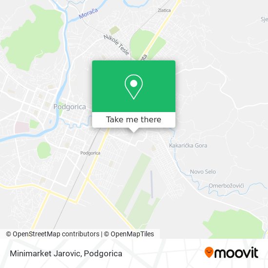 Minimarket Jarovic map