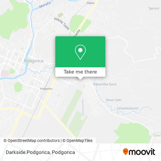 Darkside.Podgorica map