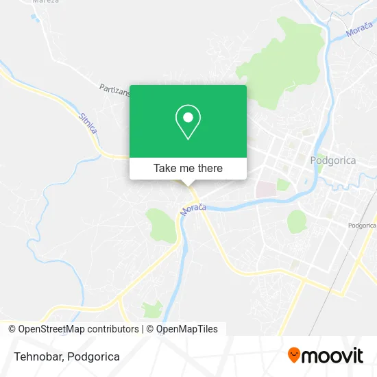 Tehnobar map