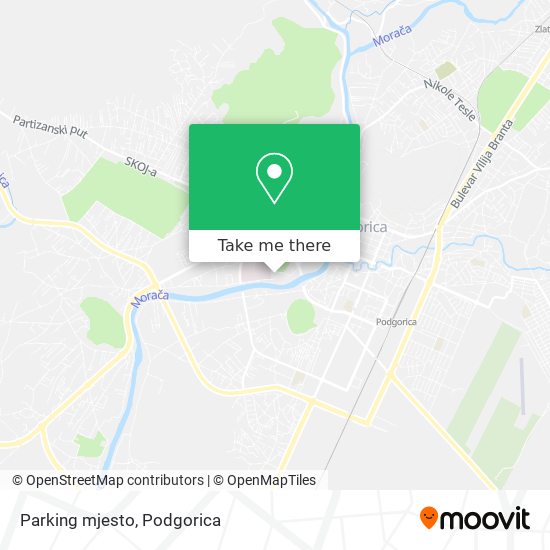 Parking mjesto map