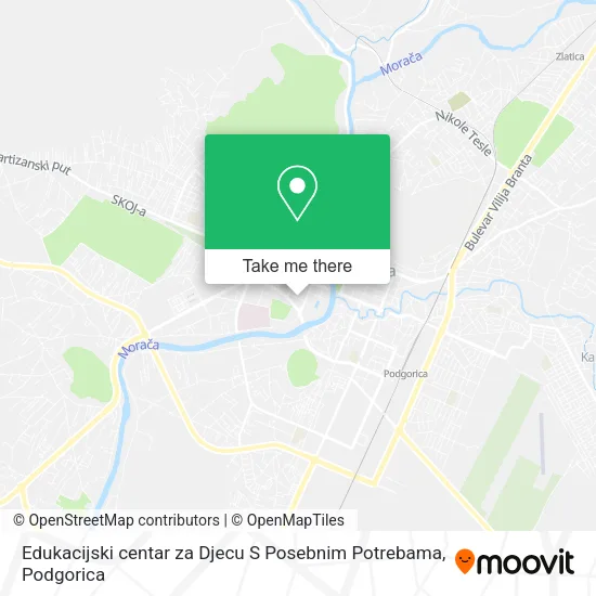 Edukacijski centar za Djecu S Posebnim Potrebama map