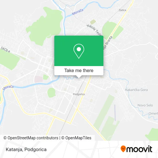 Katanja map