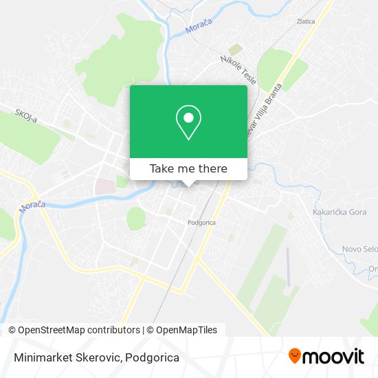 Minimarket Skerovic map