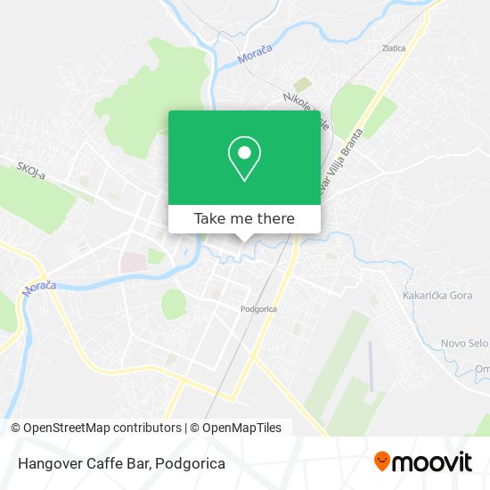 Hangover Caffe Bar map