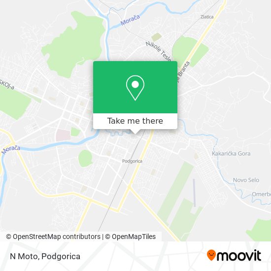 N Moto map