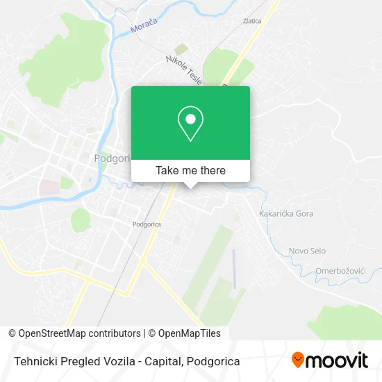 Tehnicki Pregled Vozila - Capital map