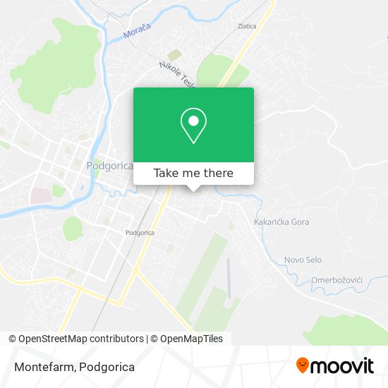 Montefarm map