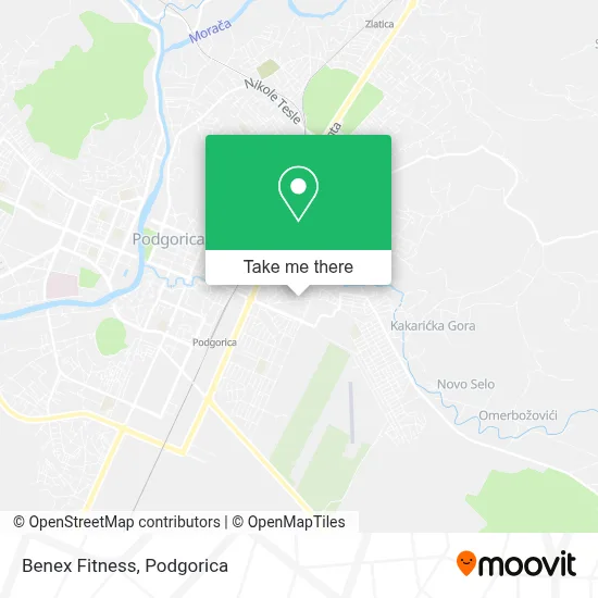 Benex Fitness map